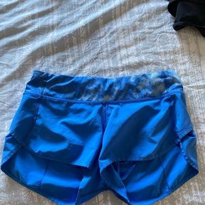 Blue lulu shorts